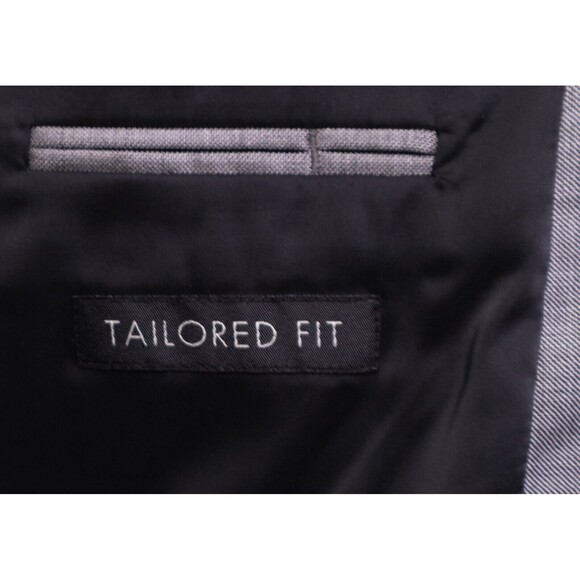 Jos A Bank Mens 40L Traveler's Tailored Wool Blazer Sport Coat Jacket 2 Button - Picture 11 of 12